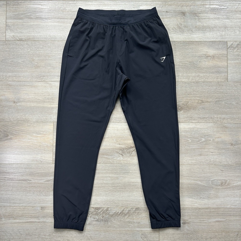 Gymshark Studio Jogger Pants Mens Medium Athletic Tapered Workout Gym Activewear - Picture 2 of 11